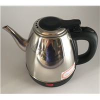 SXH-06 Long Spout Stainless Steel Electronic Kettle with Concealed Heating Element 1.0L