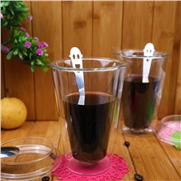 High Quality Crystal Double Wall Glass Cup Glass Coffee Mug, Borosolicate 300ml Handblown Tea Glass