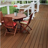 Anti-Cracking Weather Resistant WPC Patio Decking