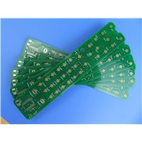 5 Layer PCB Built on Mixed RO4350B & FR-4 at 1.0mm Thick with ENIG