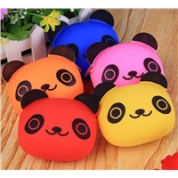 New Style Colorful Waterproof Silicone Coin Purse Printed Small Wallets Bags
