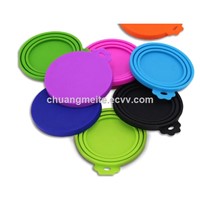 New Style Eco-Friendly Keep Fresh Cover Food Tin Silicone Cover