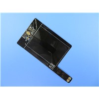 Double Layer Flexible PCB Prototype Flexible Circuit with Black Coverlay