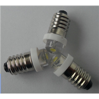 E10 LED BULB Used for Flashlight LED Source 4.5VDC