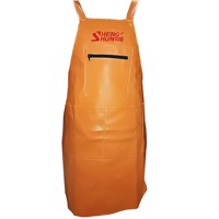 Leather Vest Type PU Apron Waterproof & Oilproof Kitchen Cooking Gown Adult
