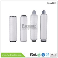 PTFE Membrane Gas Filter Cartridge for Aggressive Gas Filtration Use for Sterilized Inlet Filtration, Breath Filtratio