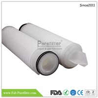 Glass Fiber Pleated Filter Cartridge for Liquid Especially for Gel, Oil &amp;amp; Protein Materials &amp;amp; so on
