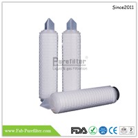 Pes Membrane Pleated Filter Cartridge Use for Electronics Industry, Beverage Industry, Chemical Industry Etc
