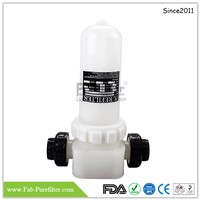 T Style Filter Housing Use for Pure Water Filtration, Electronic Grade Chemicals, Cleaning Fluids, Etching Solutions Etc