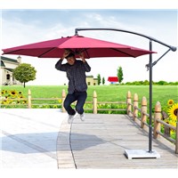 UV Resistance Sunshade Outdoor Furniture Patio Umbrella Chinese Garden Parasol Sun Umbrella