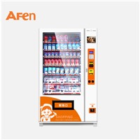 AFEN Compact Bulk Nuts Gum Food e Cigarette Vending Machine by Coin &amp;amp; Bill Operated