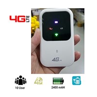 150Mbps 4G LTE Mobile WiFi Router Mifi Wireless Modem with LED Screen