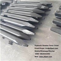 Demolition Work Korea Soosan Hydraulic Breaker Spare Parts Moil Point Chisel Tool SB10, SB20, SB30, SB40, SB43, SB121, S