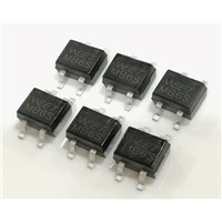 WEET 1A 600V MB6S Surface Mount SMD GPP Single Phase Glass Passivated Bridge Rectifiers