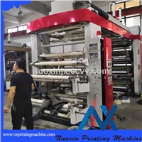 NX-61200 6 Colour Plastic Film Flexographic Printing Machine