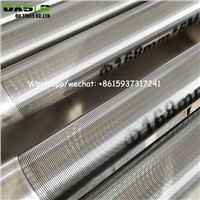 13 3/8&amp;quot; Stainless Steel 304L Reinforced Wire Wrapped Well Screens For Borehole Drilling