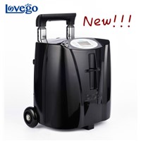 Lovego Third Generation LG103 Portable Oxygen Concentrator Meet 1-7LPM Oxygen Therapy/7 Hours Battery/90-96% Purity