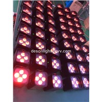 6x6in1 LED Remote Control Battery Dmx LED Par Light