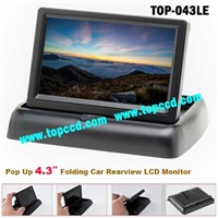 4.3 Inch Car Rear View Reversing Pop-up TFT LCD Monitor from Topccd (TOP-043LE)