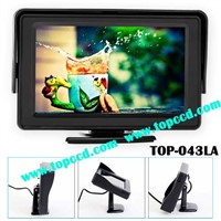 Universal 4.3 Inch Car Rear View LCD HD Monitor from Topccd (TOP-043LA)