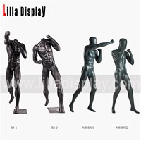 Lilladisplay Hot Selling Big Muscle Sports Male Boxing Mannequin for Window Display BX Collection