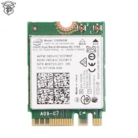for Intel 3165NGW 3165AC Dual Band Wireless-AC Bluetooth4.0 WiFi Card 802.11AC 433Mbps Mini NGFF M2 Wireless Card