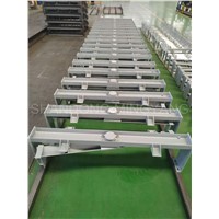 Belt Conveyor System Trough Idler Set with Frame