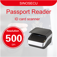 ISO 14443 & ICAO 9303 Passport Reader 500 DPI OCR Passport & ID Card Scanner