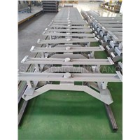 Heavy Duty Steel Conveyor Idler Roller Set