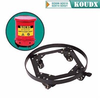 KOUDX Steel Dolly for Oily Waste Can