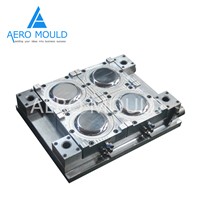 4-Cavity Disposable Container Plate Injection Mold