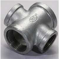 Malleable Iron Pipe Fitting(180crossis by Cold&amp;amp;Hot Galvanized In Different Sizes)