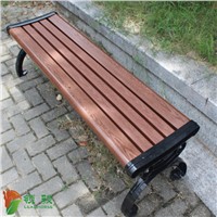 Wood Plastic Composite Long Chair Garden Bench