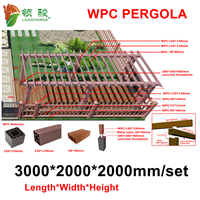 Wood Plastic Composite WPC Pergola