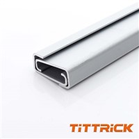 Tittrick 3215mm Standard Enclosure Aluminum DIN Rail with Zinc Plating without Slotted