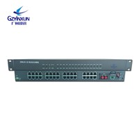 30 Slots + 1 Ethernet Interface V. 24/V. 35/RS232 over Fiber Optical Telephone Equipment