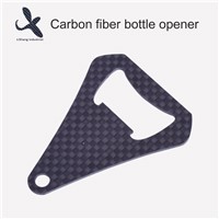 2019 New Customized Carbon Fiber Key Holder Bottle Opener Key Chain