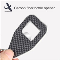 2019 New Personalized Carbon Fiber Key Holder Bottle Opener Key Chain OEM Accepted