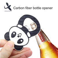 2019 Lovely New Padan Carbon Fiber Key holder Bottle Opener key chain with factory price