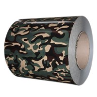 Camouflage Pattern PPGI for Military Camouflage Series Galvanised Steel Coil Factory Direct Dilivery