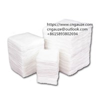 Disposable 100% Cotton Absorbent Gauze Swab