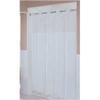 Polyester Window Hookless Shower Curtain