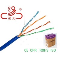 LAN Cable& Cable Utp Uat5e 4pair 24awg 100MHz