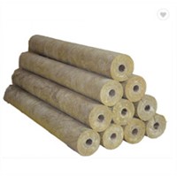Hard Rock Wool Stone Wool Pipe Insulation for Contribution