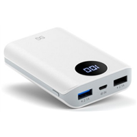 GUSGU Mini Charging Treasure Mobile Power Fast Charge Large Capacity Ultra-Thin Small Portable Flash Charge 10000 MAh