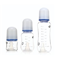 Baby Product Plastic Feeding Bottle PC Bottle Silicone Nipple BPA Free Baby Milk