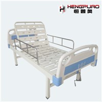 Medical Equipment Online Hospital Manual Metal Disabled Nursing Bed for Sale