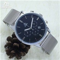 Luxury Brand Your Own Custom Stainless Steel Back Quartz Wrist Watch