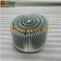 GLR-PF-150065 150mm Round Aluminum Forged LED Heatsink