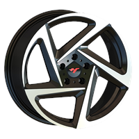 18 Inch Bright Black Auto Aluminum Wheels JH-S05 Jihoo Wheels